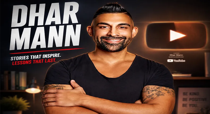 یوتیوبر dhar mann