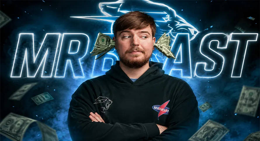 یوتیوبر MrBeast