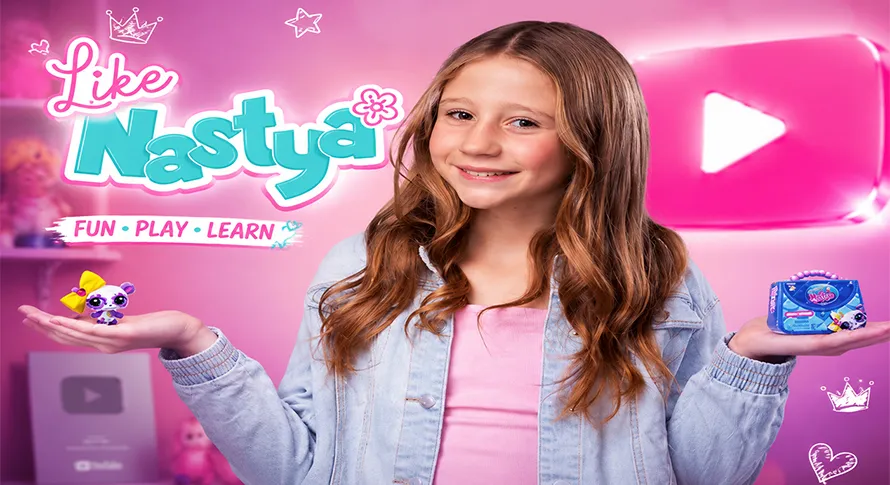 یوتیوبر Like Nastya