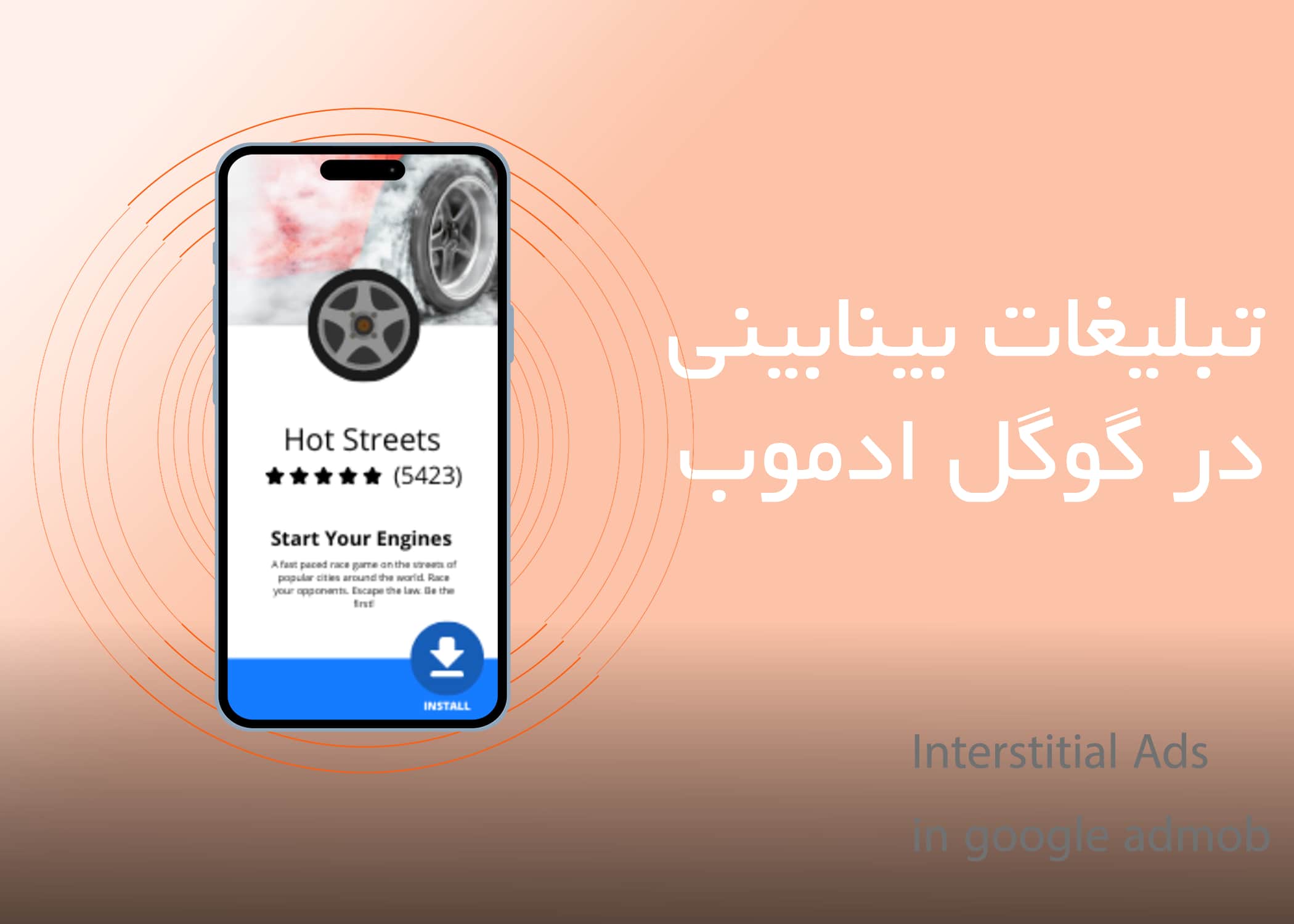 گوگل ادموب، تبلیغات بینابینی