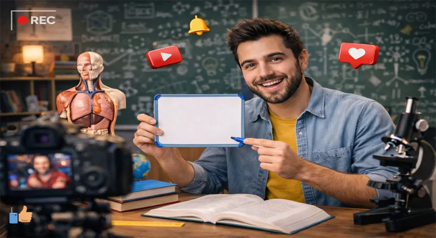 یوتیوبر آموزشی