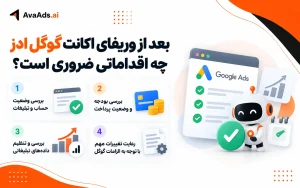 بعد از وریفای اکانت گوگل ادز چه اقداماتی ضروری است؟